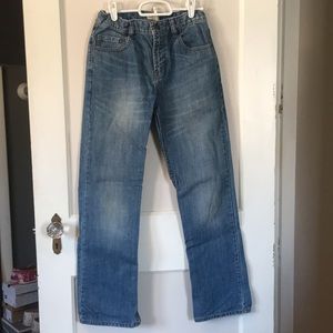 Gap Kids Washed Blue Denim Jeans | size 14